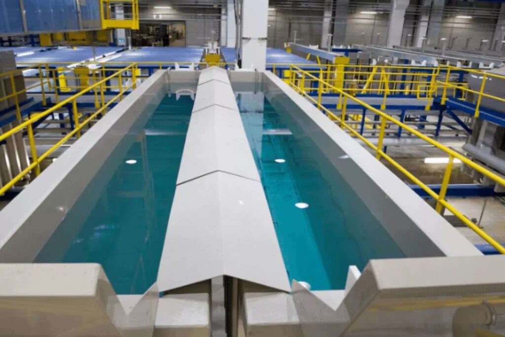 Línea de producción para procesos de anodizado